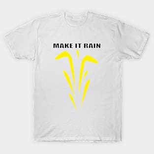 Make it Rain - Watersports Tshirt blk T-Shirt